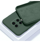 HATOLY Xiaomi Redmi Note 8 Custodia in silicone ultrasottile Custodia in TPU Cover verde scuro