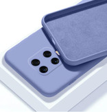 HATOLY Xiaomi Redmi Note 9 Ultraslim Silicone Case TPU Case Cover Purple