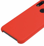 HATOLY Xiaomi Mi 9 SE Ultraslim Silikongehäuse TPU-Gehäuseabdeckung Rot