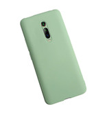 HATOLY Custodia in silicone ultra sottile per Xiaomi Mi Note 10 Lite Custodia in TPU verde