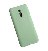 HATOLY Xiaomi Redmi 9 Ultraslim Silicone Hoesje TPU Case Cover Groen