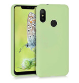 HATOLY Xiaomi Redmi 9A Ultraslim Silicone Case TPU Case Cover Green