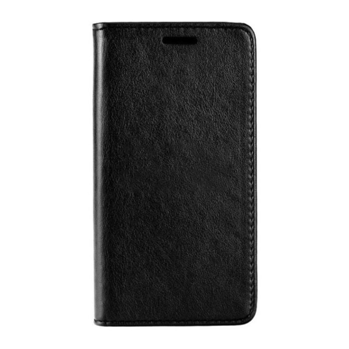 Stuff Certified® Xiaomi Redmi 7 Leren Flip Case Portefeuille - PU Leer Wallet Cover Cas Hoesje Zwart