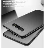 USLION Samsung Galaxy S8 Magnetic Ultra Thin Fall - Hard Matte Case Cover Schwarz