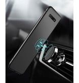 USLION Samsung Galaxy S10 Plus Magnetisch Ultra Dun Hoesje - Hard Matte Case Cover Donkergroen