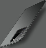 USLION Samsung Galaxy S20 Magnetisch Ultra Dun Hoesje - Hard Matte Case Cover Zwart