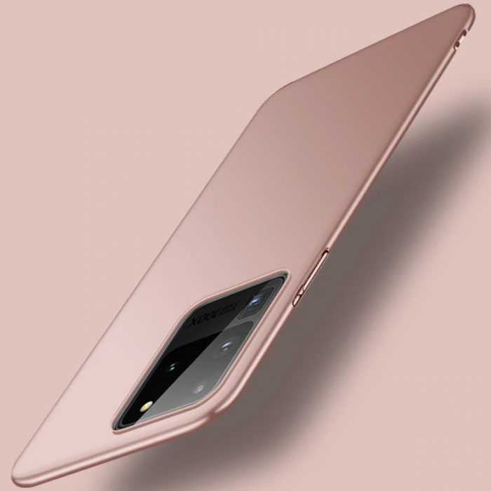 Samsung Galaxy S10 Magnetisch Ultra Dun Hoesje - Hard Matte Case Cover Roze