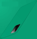 USLION Carcasa Ultra Fina Ultra Magnética para Samsung Galaxy Note 20 - Carcasa Dura Mate Verde