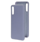 HATOLY Samsung Galaxy M30S Silicone Case - Soft Matte Case Liquid Cover Gray