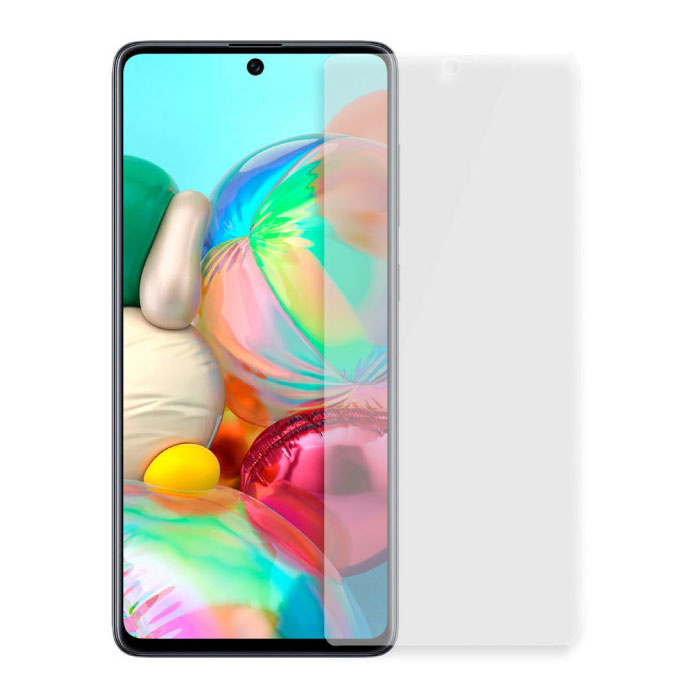 Samsung Galaxy A71 Full Cover Displayschutzfolie 9D gehärtete Glasfolie gehärtete Glasbrille