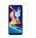 Stuff Certified® Samsung Galaxy M01 Full Cover Displayschutzfolie 9D gehärtete Glasfolie gehärtete Glasbrille