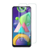 Stuff Certified® Samsung Galaxy M31 Full Cover Displayschutzfolie 9D gehärtete Glasfolie gehärtete Glasbrille