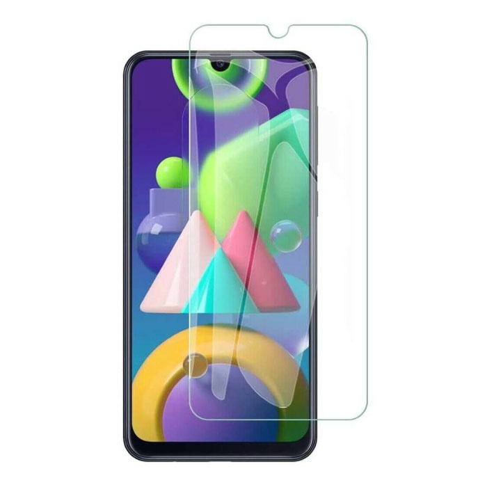 Samsung Galaxy M31S Protector de pantalla de cubierta completa 9D Película de vidrio templado Gafas de vidrio templado