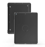 Stuff Certified® Tastaturhülle für iPad 9,7" - QWERTY Multifunktionstastatur Bluetooth Aluminium Smart Cover Hülle Schwarz