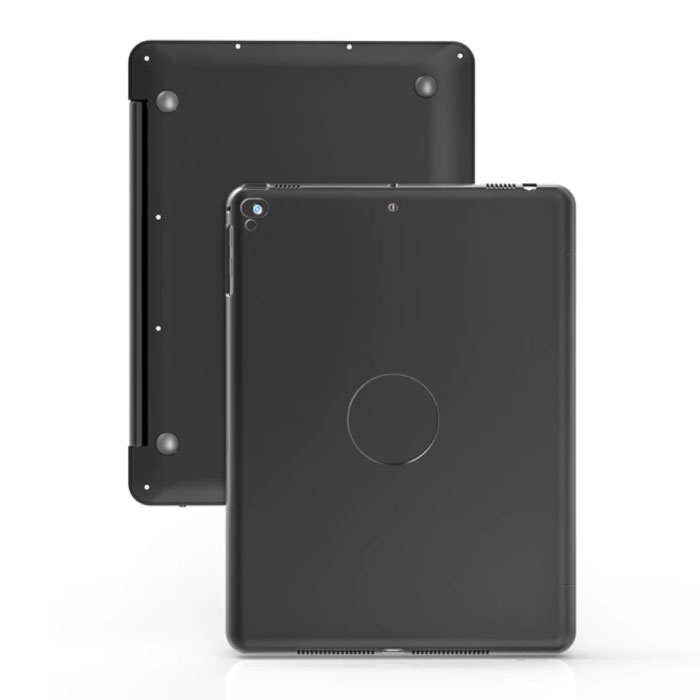 Stuff Certified® Funda con teclado para iPad Mini 1/2/3 - QWERTY Teclado multifunción Bluetooth Funda inteligente de aluminio Funda negra