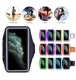 Stuff Certified® Waterproof Case for iPhone SE (2016) - Sports Bag Pouch Cover Case Armband Jogging Hard Running Green
