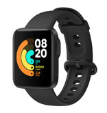 Xiaomi Mi Watch Lite - Smartwatch deportivo Fitness Monitor de actividad deportiva con monitor cardíaco - iOS Android 5ATM iPhone Samsung Huawei Negro