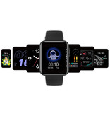 Xiaomi Mi Watch Lite - Sports Smartwatch Fitness Sport Activity Tracker z monitorem pracy serca - iOS Android 5ATM iPhone Samsung Huawei Black