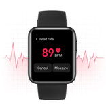 Xiaomi Mi Watch Lite - Smartwatch deportivo Fitness Monitor de actividad deportiva con monitor cardíaco - iOS Android 5ATM iPhone Samsung Huawei Azul