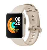 Xiaomi Mi Watch Lite - Smartwatch sportivo Fitness Sport Activity Tracker con cardiofrequenzimetro - iOS Android 5ATM iPhone Samsung Huawei Beige