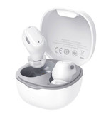 Baseus Auricolari wireless Encok WM01 - Auricolari touch control Auricolari TWS Bluetooth 5.0 Auricolari Auricolari bianchi