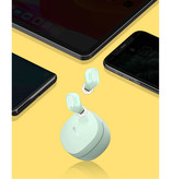 Baseus Słuchawki bezprzewodowe Encok WM01 - Słuchawki douszne ze sterowaniem dotykowym TWS Słuchawki Bluetooth 5.0 Słuchawki douszne Zielone