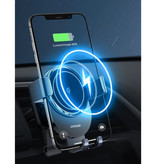 Joyroom Qi Wireless Autoladegerät 15W - Schnellladung 3.0 - Airvent Clip Ladegerät Universal Wireless Autoladepad Schwarz