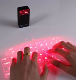 SeenDa Mini clavier laser sans fil - Projection de LED de clavier virtuel portable de poche pour Windows, IOS, Mac OS X et Android noir