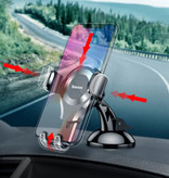 Baseus Universele Telefoonhouder Auto met Dashboard Standaard - Smartphone Holder Zilver