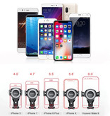 Baseus Universele Telefoonhouder Auto met Dashboard Standaard - Smartphone Holder Zilver