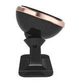 Baseus 360 ° Magnetic Phone Holder Car with Dashboard Stand and Magnetic Sticker - Universal Smartphone Mount Holder Gold