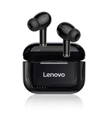Lenovo Bezprzewodowe słuchawki douszne LP1S - Słuchawki TWS Słuchawki bezprzewodowe Bluetooth 5.0 Słuchawki Czarne