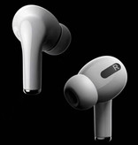 Lenovo Auriculares inalámbricos LP1S - Auriculares TWS Auriculares inalámbricos Bluetooth 5.0 Auriculares Auriculares Blanco