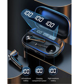 Lenovo Écouteurs sans fil QT81 - Écouteurs TWS Écouteurs sans fil Bluetooth 5.0 Écouteurs noirs