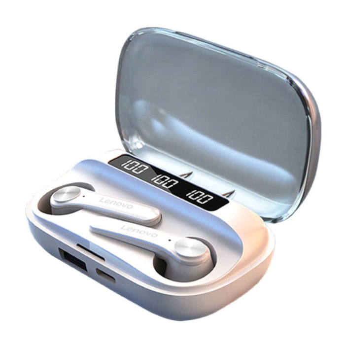 Bezprzewodowe słuchawki douszne QT81 - słuchawki TWS Bezprzewodowe słuchawki Bluetooth 5.0 Słuchawki douszne Białe