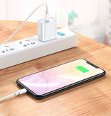 Byleen 20W PD USB-C Ladegerät - Stromversorgung USB-Schnellladung - Netzstecker Ladegerät Wandladegerät AC Home Ladegerät Adapter Weiß