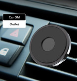 X-oduom Caricabatteria da auto wireless Qi 10W - Caricatore a clip Airvent Tappetino di ricarica per auto wireless universale nero