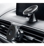 X-oduom Cargador de coche inalámbrico Qi 10W - Cargador de clip Airvent Cargador de coche inalámbrico universal Negro