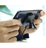 X-oduom Qi Draadloze Autolader 10W - Dashboard Standaard Oplader Universeel Wireless Car Stand Opladen Pad Zwart