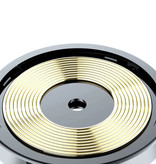 X-oduom Qi Draadloze Autolader 10W - Dashboard Standaard Oplader Universeel Wireless Car Stand Opladen Pad Zwart