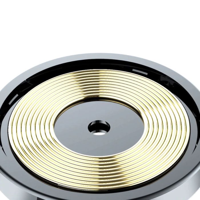 X-oduom Qi Draadloze Autolader 10W - Dashboard Standaard Oplader Universeel Wireless Car Stand Opladen Pad Zwart