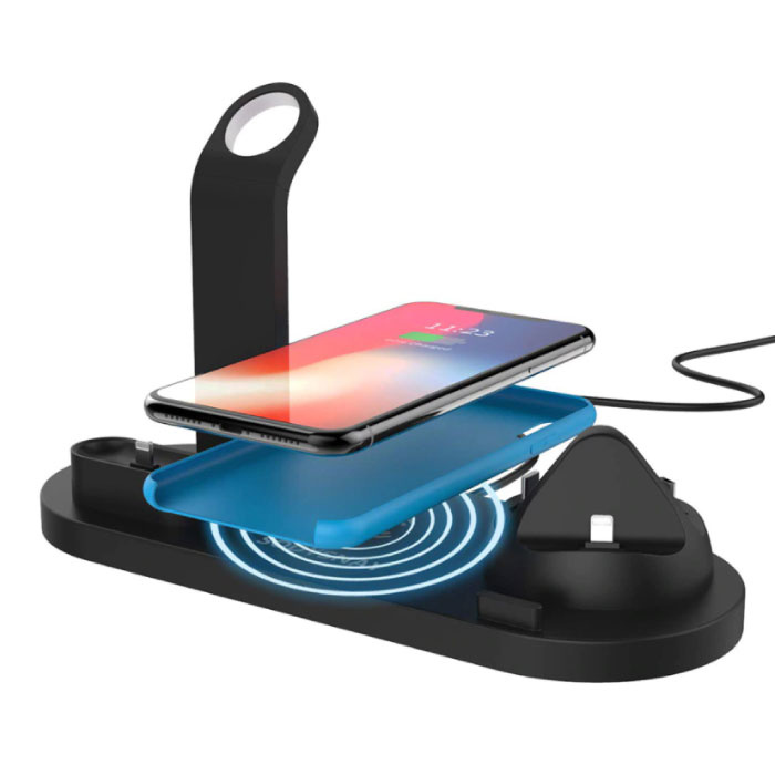 Voorbeeld roltrap Afhankelijk 4 in 1 Oplaadstation voor Apple iPhone / iWatch / AirPods - Charging |  Stuff Enough.be