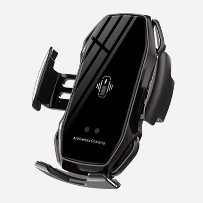 FLOVEME 10W Wireless Qi Car Charger - Airvent Clip Charger Universal Wireless Car Charging Pad Black