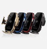 FLOVEME 10W Wireless Qi Autoladegerät - Airvent Clip Ladegerät Universal Wireless Autoladegerät Gold