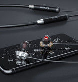 Lenovo Auriculares inalámbricos HE08 - Smart Touch Control TWS Auriculares Bluetooth 5.0 Auriculares inalámbricos Buds Negro