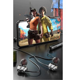 Lenovo Écouteurs sans fil HE08 - Écouteurs TWS à contrôle tactile intelligent Écouteurs sans fil Bluetooth 5.0