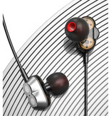 Lenovo Słuchawki bezprzewodowe HE08 - Smart Touch Control TWS Słuchawki Bezprzewodowe słuchawki Bluetooth 5.0 Czerwone