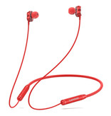 Lenovo Auricolari wireless HE08 - Smart Touch Control TWS Earbuds Bluetooth 5.0 Wireless Buds Auricolare rosso