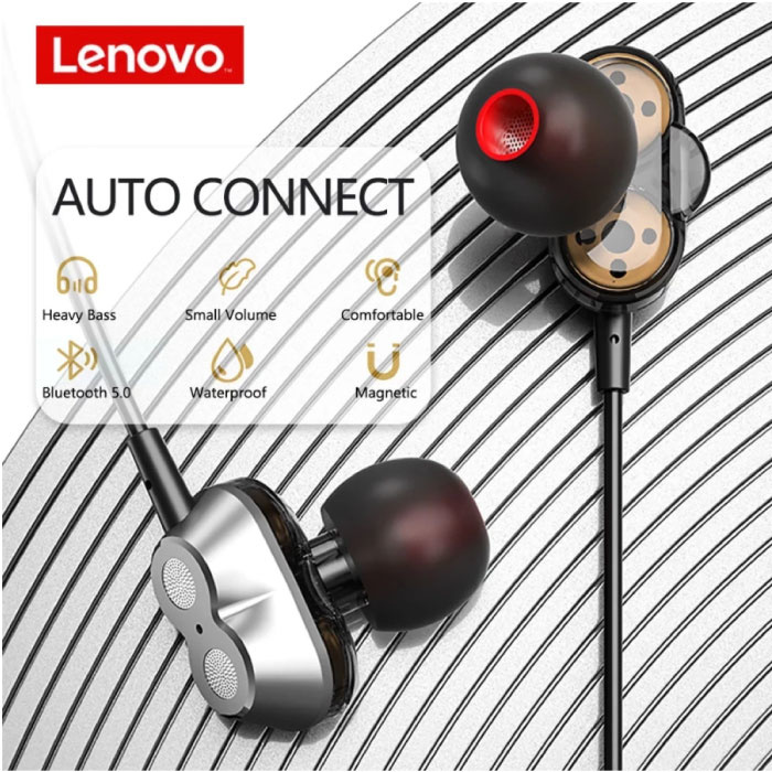 Auriculares Inalambricos Bluetooth Lenovo Xt95 Tactil Blanco