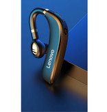 Lenovo HX106 Auriculares comerciales inalámbricos - Control de volumen de tapones Auriculares TWS Auriculares inalámbricos Bluetooth 5.0 Auriculares Auriculares negros